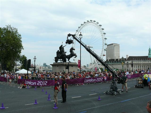 Londoni utcak&eacute;p olimpia idej&eacute;n 2012.
